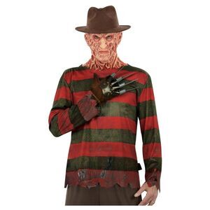 A Nightmare On Elm Street Freddy Krueger Costume Set / Red/Brown